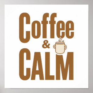 Póster Mi Ritual Matutino: Café y Calma