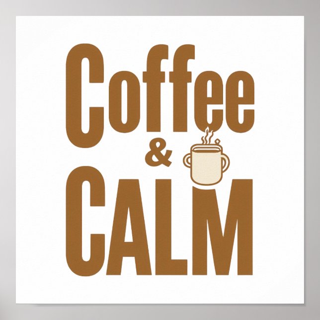 Póster Mi Ritual Matutino: Café y Calma (Frente)