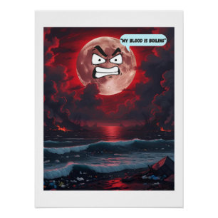 Póster Mi Sangre Está Húmeda - Si La Luna Pudiera Hablar