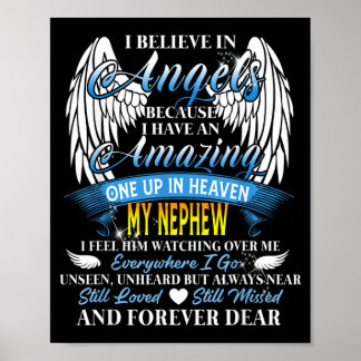 Póster Mi sobrino un ángel en el cielo