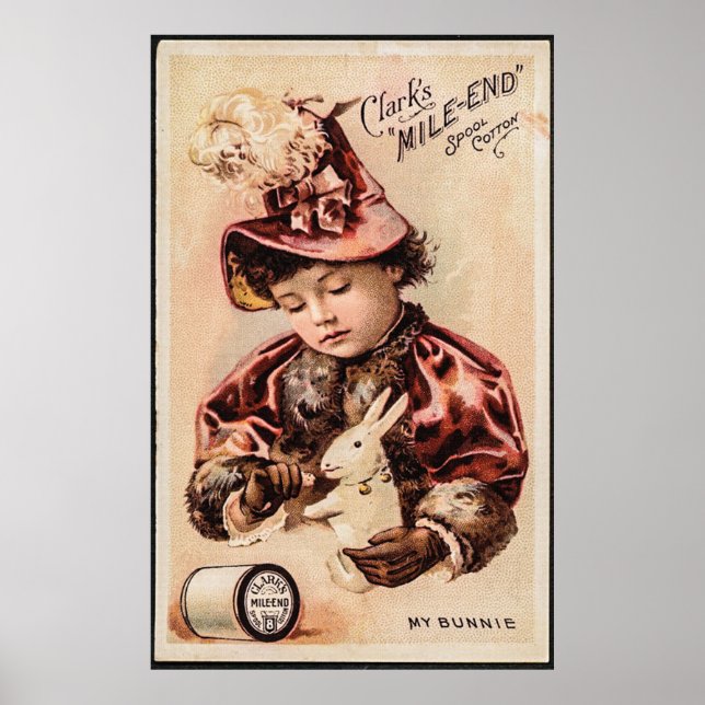 Póster Mi tarjeta de cosecha (Frente)