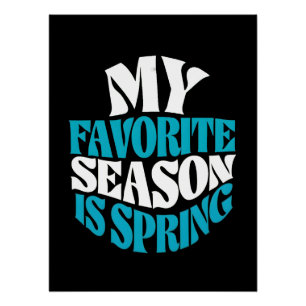 Póster Mi temporada favorita es primavera