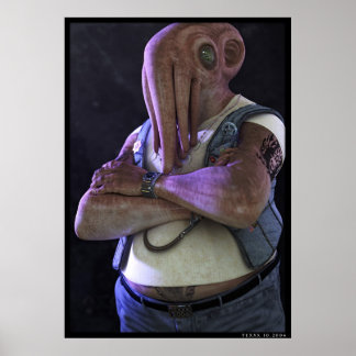 Póster Mi tío Cthulhu