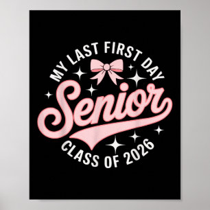 Póster Mi Último Primer Día Año De Año Principal Cl De Pi