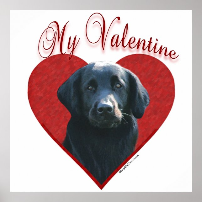 Póster Mi Valentine de recuperación plana (Frente)