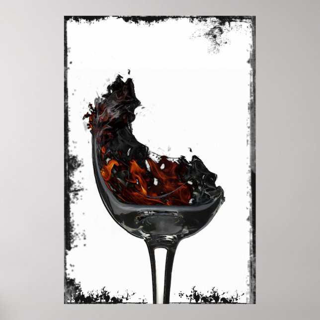 Póster Mi vaso roto (Frente)