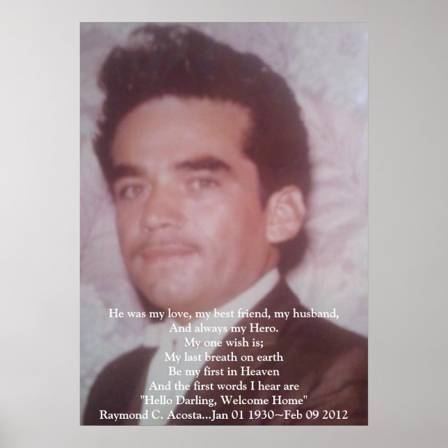 Póster Mi verdadero amor (Frente)