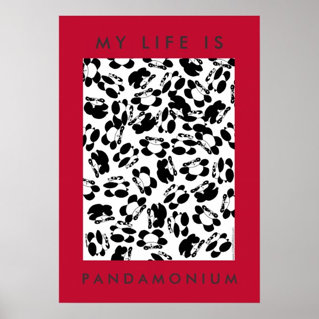 Póster Mi vida es panda-monio (Frente)