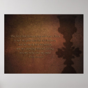 Póster Mi vínculo a Cristo