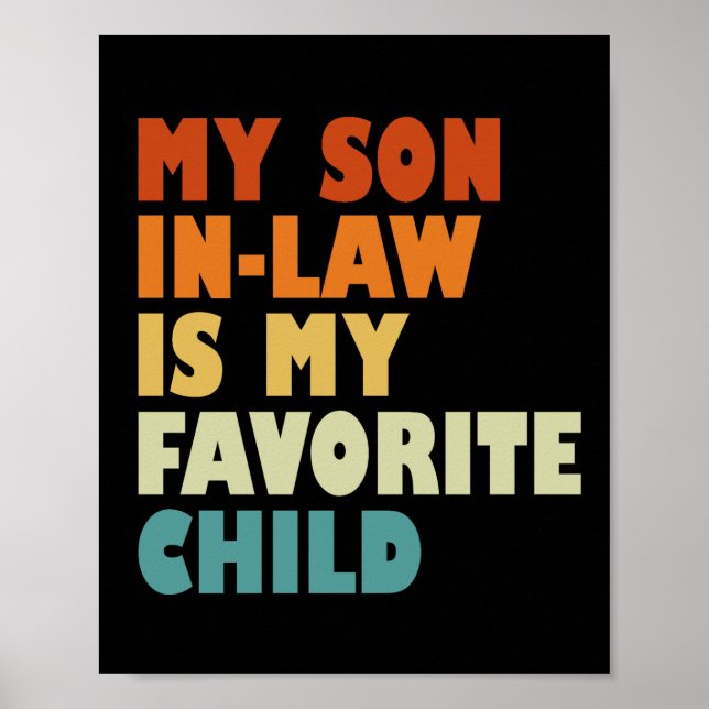Póster Mi yerno es mi hijo favorito (Frente)