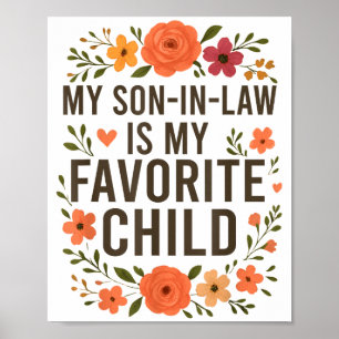 Póster Mi yerno es mi hijo favorito Divertida familia Ma