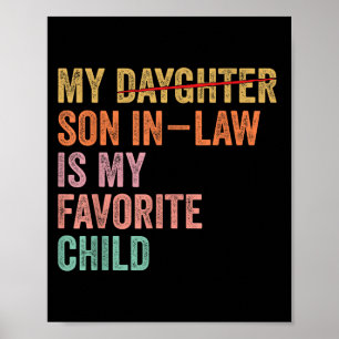 Póster Mi yerno es mi hijo favorito Funny Fathers D