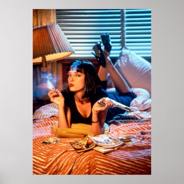 Póster Mia Wallace Uma Thurman (Frente)