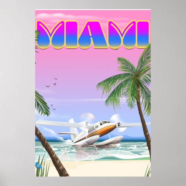 Póster Miami (Frente)