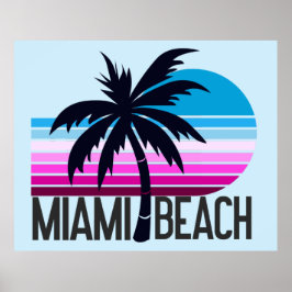 Póster Miami Beach