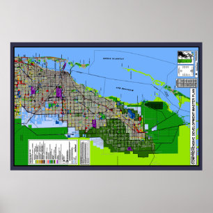 Póster Miami-Dade County Land Use Plan
