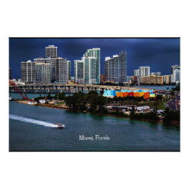 Póster Miami, Florida