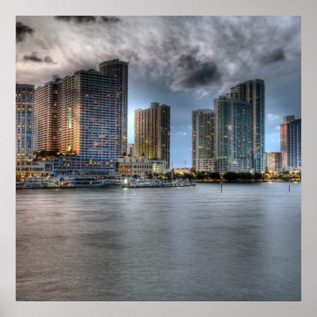 Póster Miami, Florida (Frente)