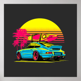 PÓSTER MIAMI GT VERANO VIBES