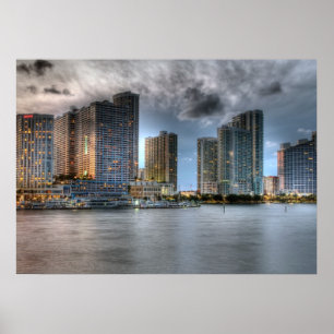Póster Miami, la Florida