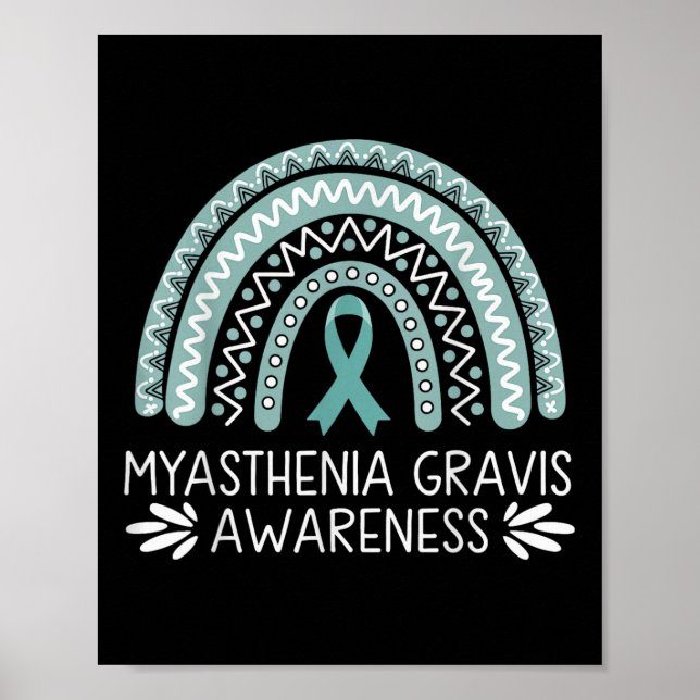 Póster Miastenia Gravis Awareness (Frente)