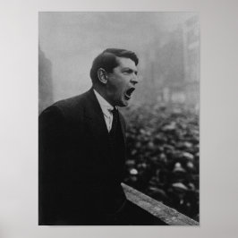Póster Michael Collins Habla Con Una Multitud De Dublín -