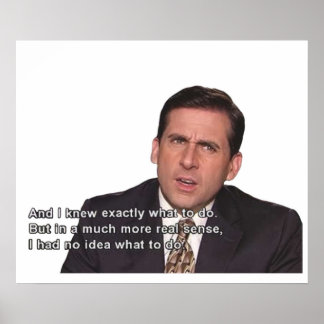 Póster Michael Scott