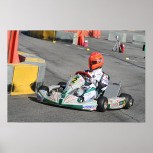 Póster Michael Scumacher Supernats en Vegas