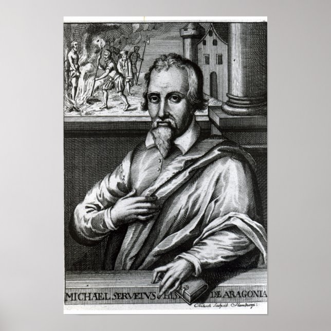 Póster Michael Servetus (Frente)