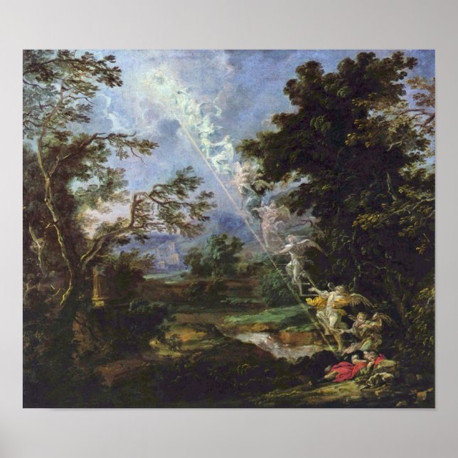 Póster Michael Willmann - El sueño de Jacob (Frente)