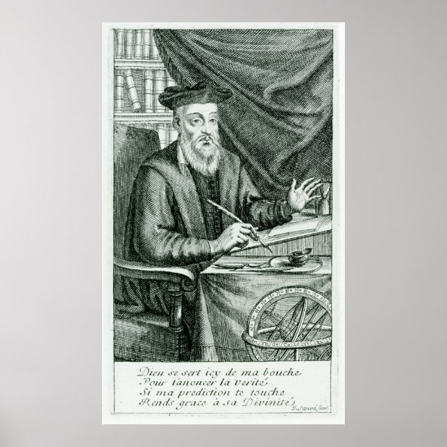 Póster Michel de Nostredame (Frente)