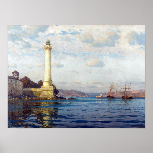 Póster Michel Zeno Diemer El Faro Ahırkapı (Frente)