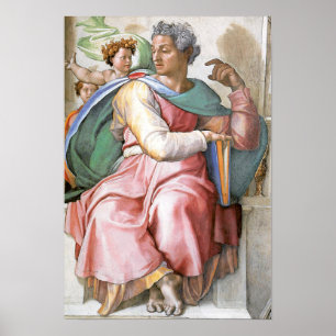 Póster Michelangelo-Isaiah