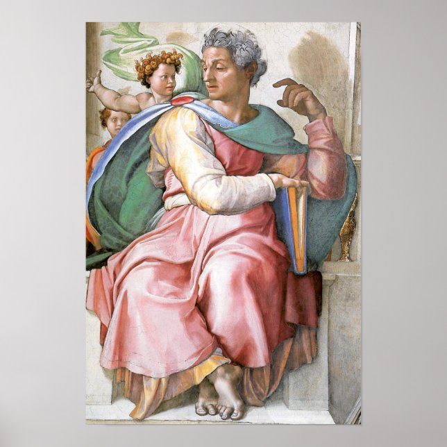 Póster Michelangelo-Isaiah (Frente)