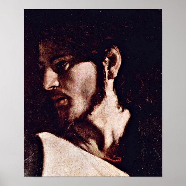 Póster Michelangelo Merisi da Caravaggio - Jesús (Frente)