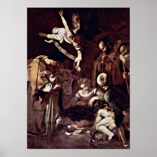 Póster Michelangelo Merisi da Caravaggio - Natividad
