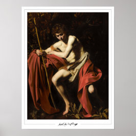 Póster Michelangelo Merisi da Caravaggio Zedign Art Poste