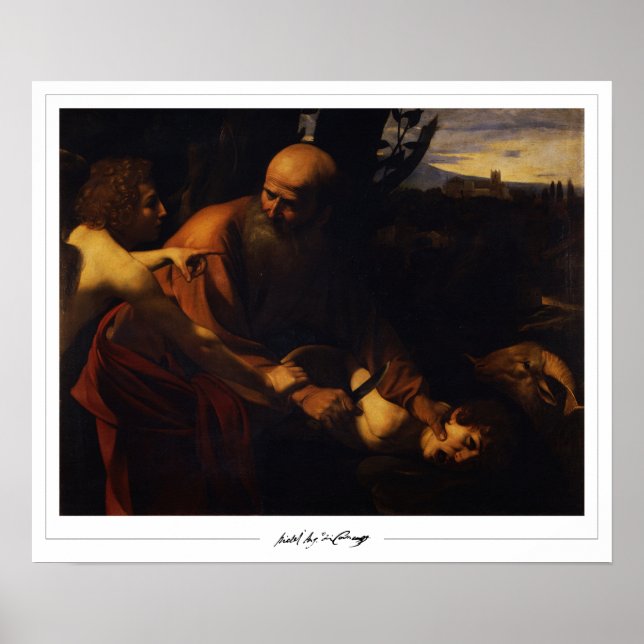 Póster Michelangelo Merisi da Caravaggio Zedign Art Poste (Frente)