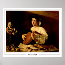 Póster Michelangelo Merisi da Caravaggio Zedign Art Poste