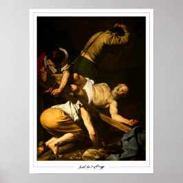 Póster Michelangelo Merisi da Caravaggio Zedign Art Poste