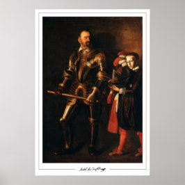 Póster Michelangelo Merisi da Caravaggio Zedign Art Poste