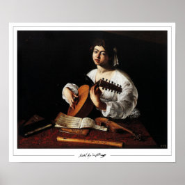 Póster Michelangelo Merisi da Caravaggio Zedign Art Poste