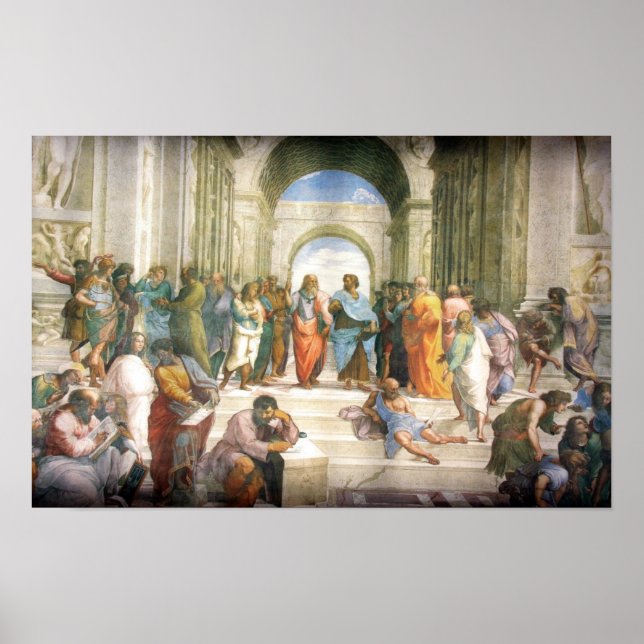 Póster michelangelo pintura (Frente)