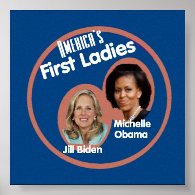 Póster Michelle Jill First Ladies Poster (Frente)
