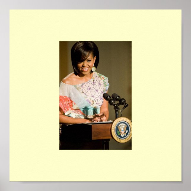 PÓSTER MICHELLE OBAMA (Frente)