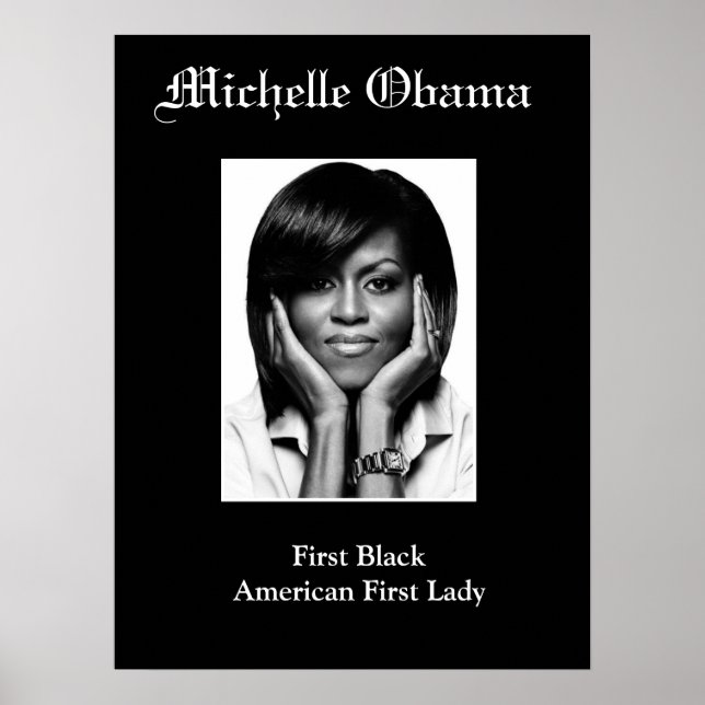 Póster MICHELLE OBAMA PRIMERA poster DE LA PRIMERA DAMA N (Frente)