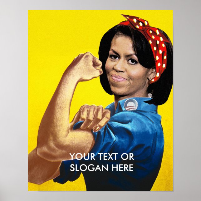 PÓSTER MICHELLE THE RIVETER (Frente)