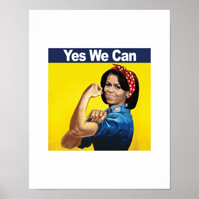 Póster MICHELLE THE RIVETER - SÍ PODEMOS -.png (Frente)