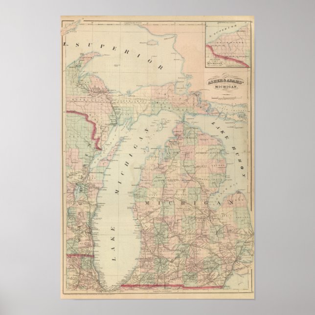 Póster Michigan (Frente)