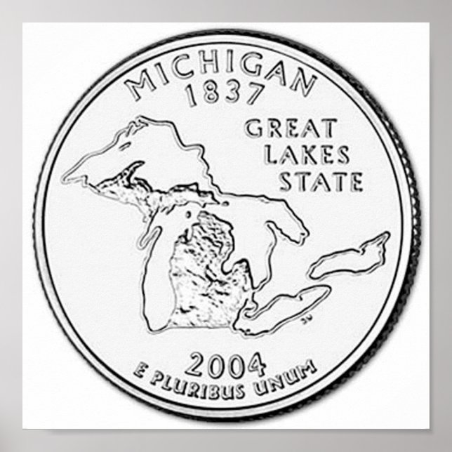 Póster Michigan (Frente)